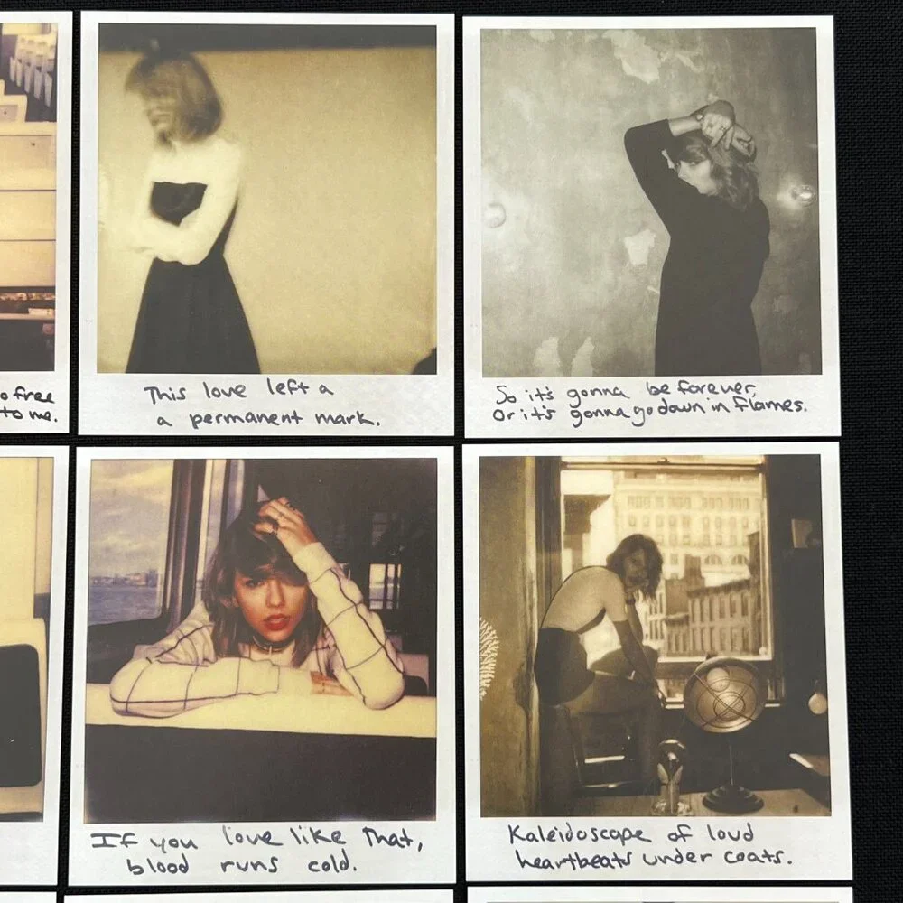 Taylor Swift 1989 Polaroids Set of 13 Prints